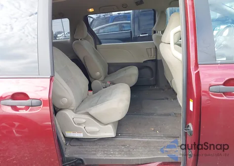 2016 Toyota Sienna L 7 Passenger from USA, damaged, VIN 5TDZK3DC7GS752874